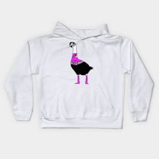 Mettaton from Undertale as a goose Kids Hoodie